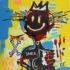 DIY Como servir a precariedade, de Duarte Valadares, Maria Antunes e Franklin Monteiro (Arte de Jean Michel Basquiat)
